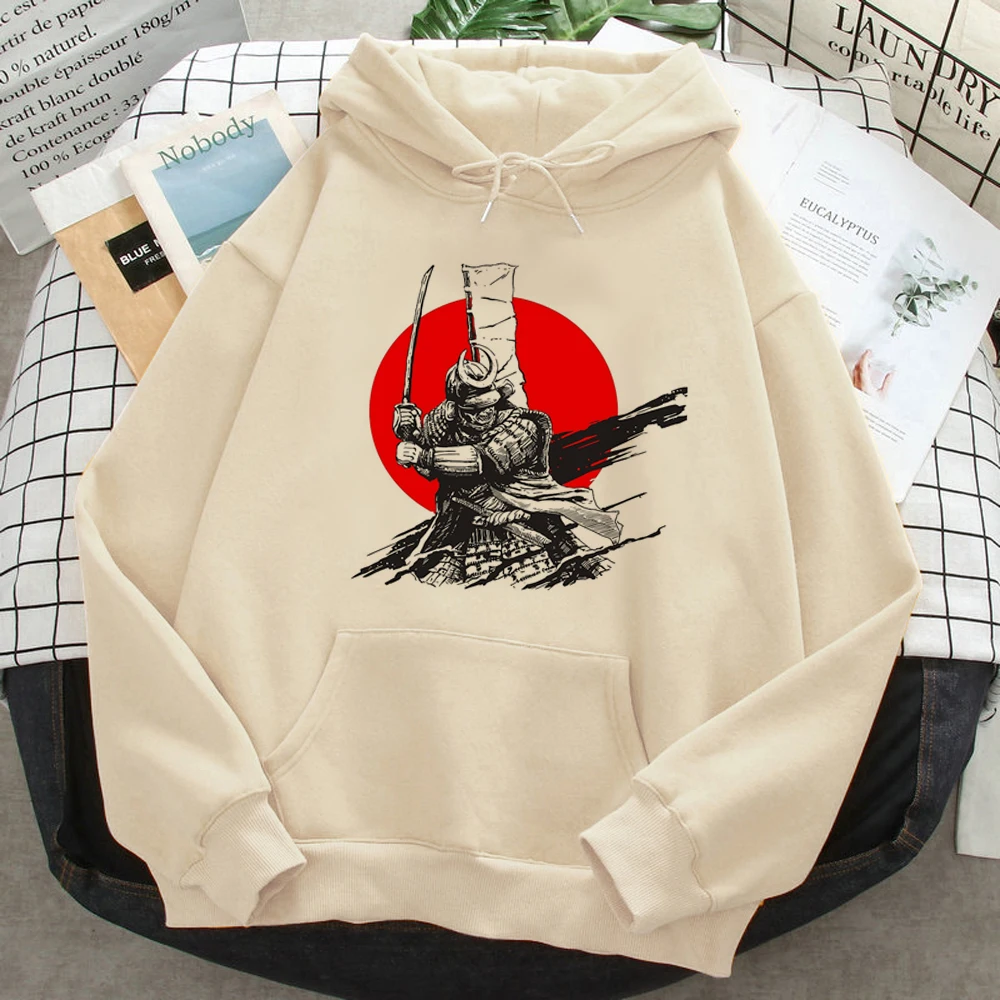 

Samurai hoodies women y2k aesthetic aesthetic Korean style anime hoddies Hood female japanese Pullover