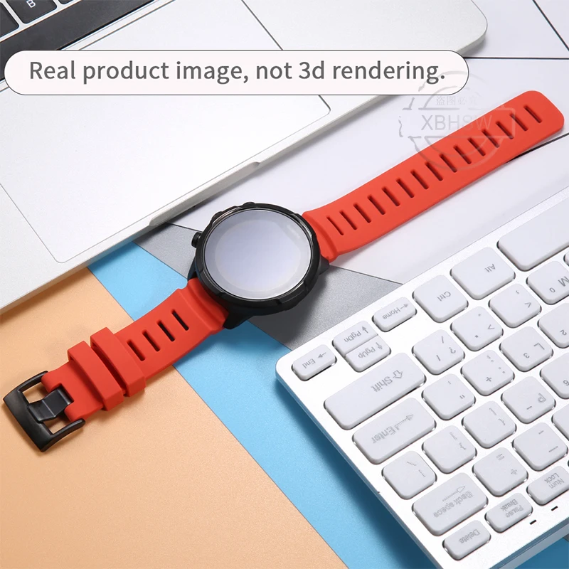 Quick Release Silicone Strap - Waterproof Sport Band