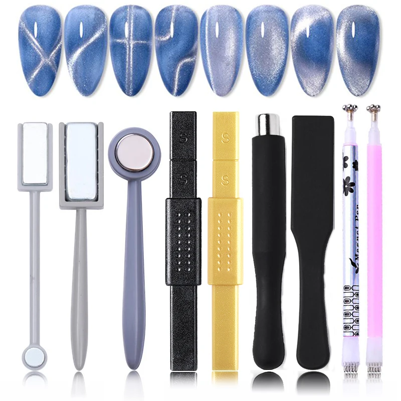 Lemooc Nail Art Stick 9d/5d Cat Effect Strong Board Painting Gel Nail