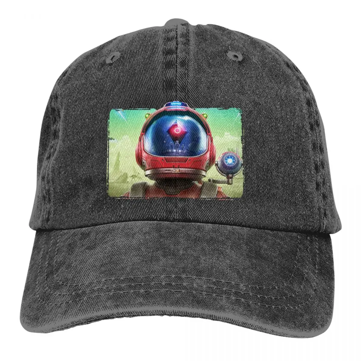 Berretti Da Baseball Testa Berretto Con Visiera No Man'S Sky Steam Game Cappelli Parasole Per Uomo Donna