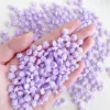 30PCS 8MM 3D Acrylic Flower Nail Art Charms Accessories Makaron Rose Design For Nails Deoration Manicure Supplies Materials Part 4
