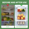 Kitchen Fruit Food Storage Box Plastic Clear Fridge Organizer Slide Under Shelf Drawer Boxes Rack Holder Refrigerator Accessorie 5