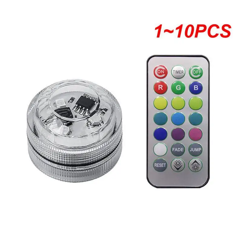 

1~10PCS Wireless LED Drone Strobe Light for Motorcycle Car Bike Remote Control Anti-collision Warning Light Signal Light USB