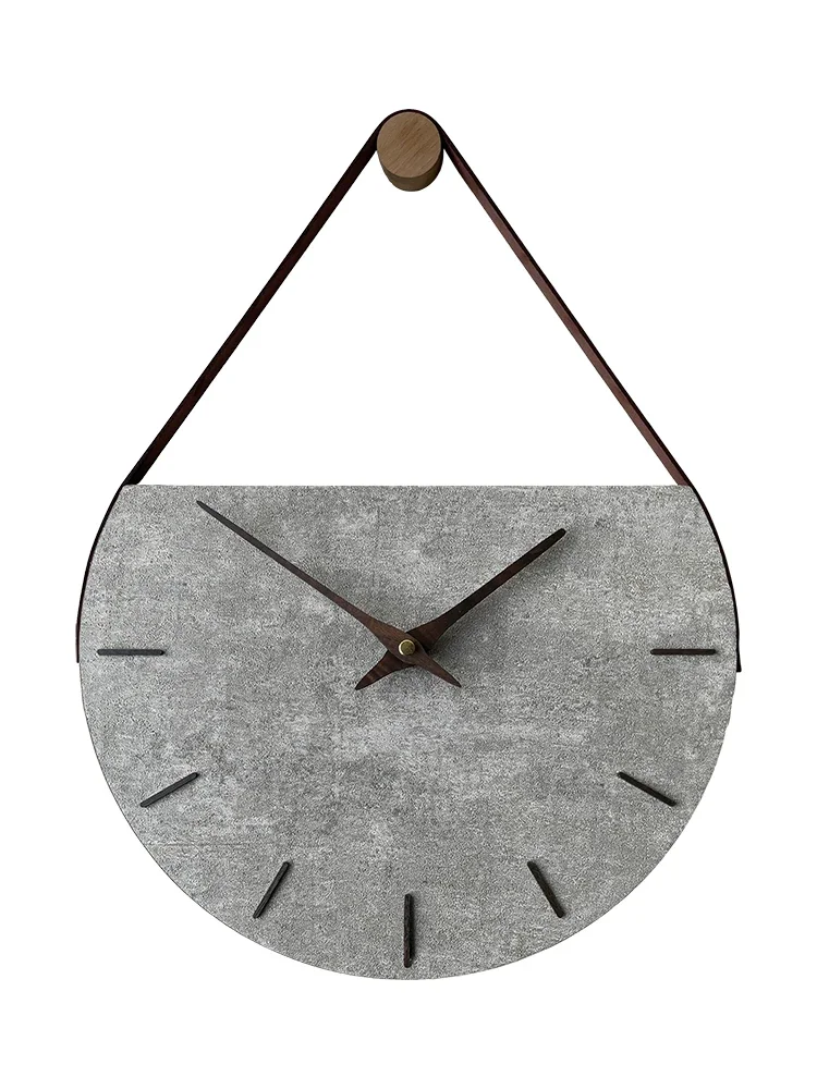 

Минималистичные декоративные домашние часы для гостиной в скандинавском стиле, бесшумные персонализированные часы
