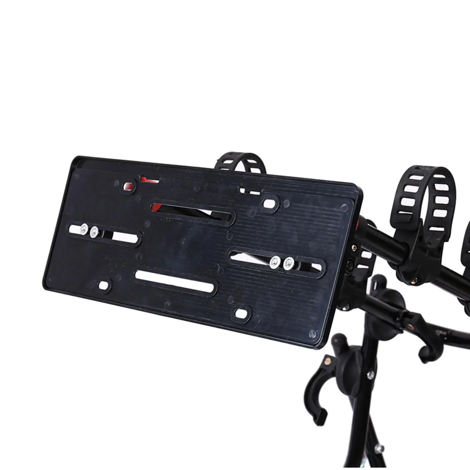 Auxiliary License Plate Holder 17.8x6.3inch Universal Accessory for Car External Rear Racks Simple Assembly Auxiliary License Plate Holder 17.8x6.3inch Universal Accessory for Car External Rear Racks Simple Assembly