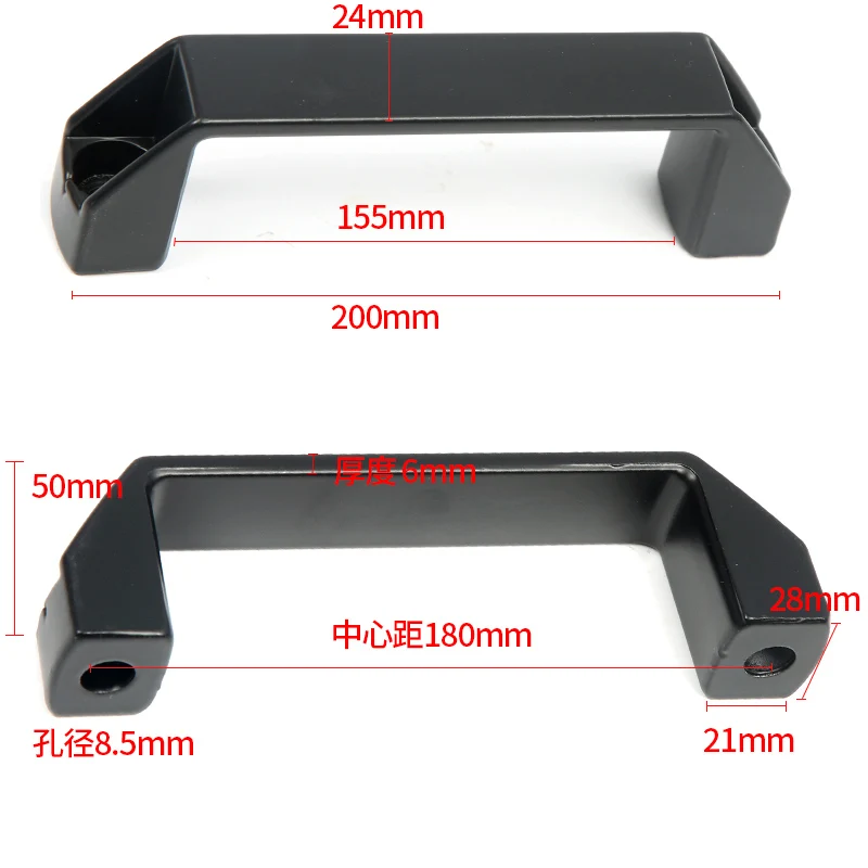 Aluminum cabinet handles for Aluminum Extrusion Profile /3030/4040/4545 Series DIY 3D Printer Parts cabinet handles