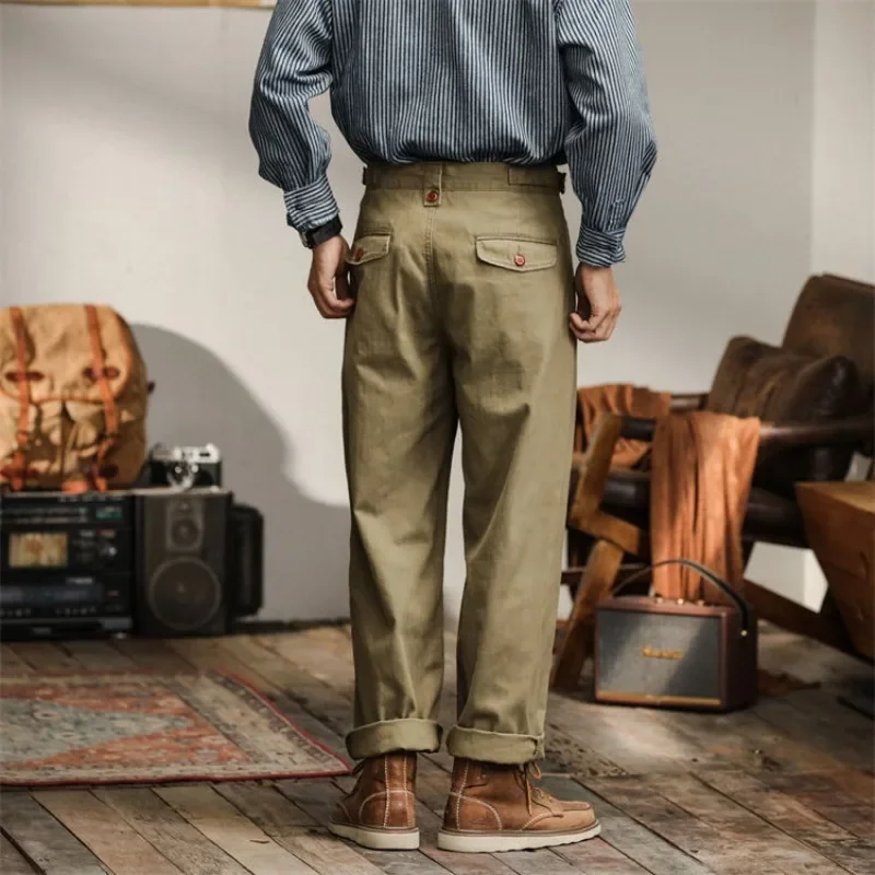 Trousers Vintage Style Workwear Japanese Vintage Amikaki Workwear