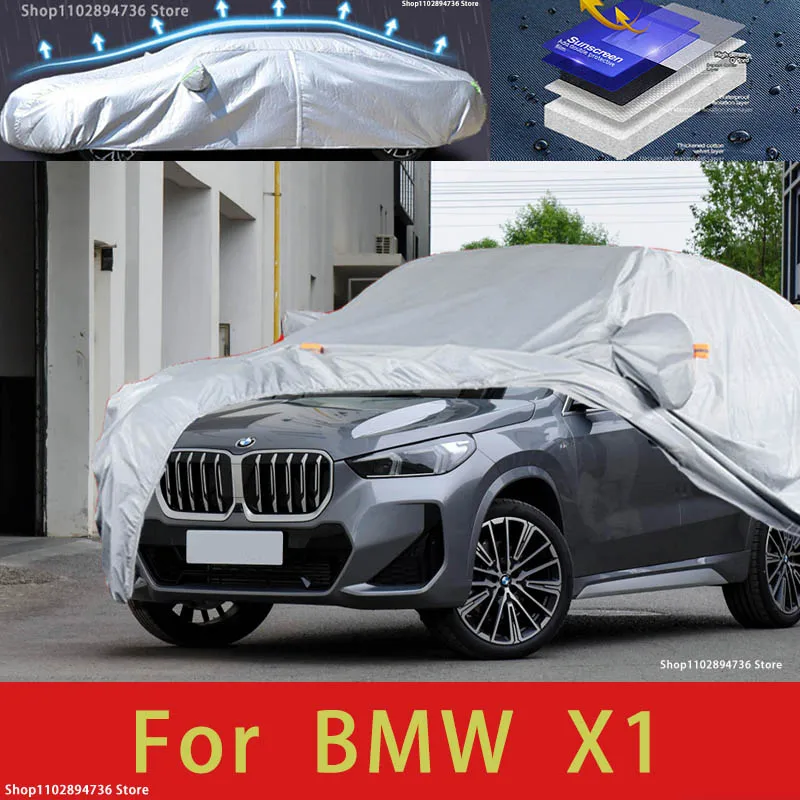SEAMETAL Exterior Car Cover Outdoor Protection Full Car Covers Snow Cover Sunshade Waterproof Dustproof Universal for Sedan SUV main image 0