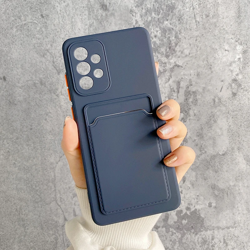 Silikonhülle mit Brieftaschen-Kartensteckplatz für OPPO Find X3 Pro Kartenhalter Funda A94 A74 A95 A16 A54 Abdeckung für Realme 9 8 9i 8i C21_voghion.com