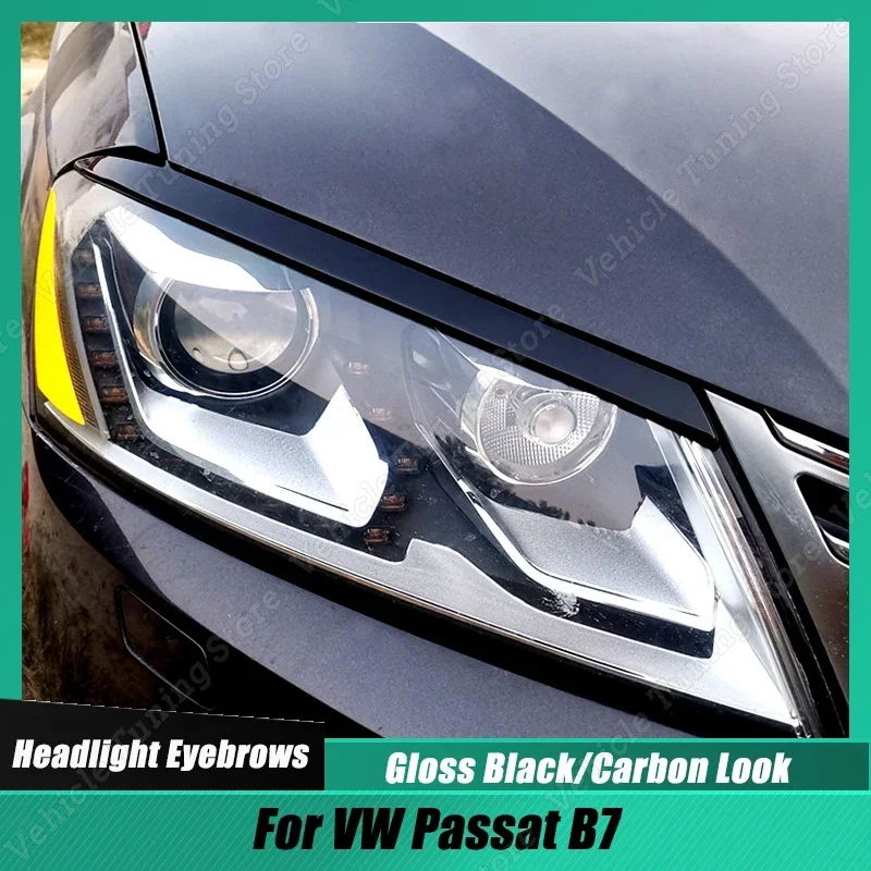 

2 шт., набор для тюнинга передней фары автомобиля Volkswagen Passat B7