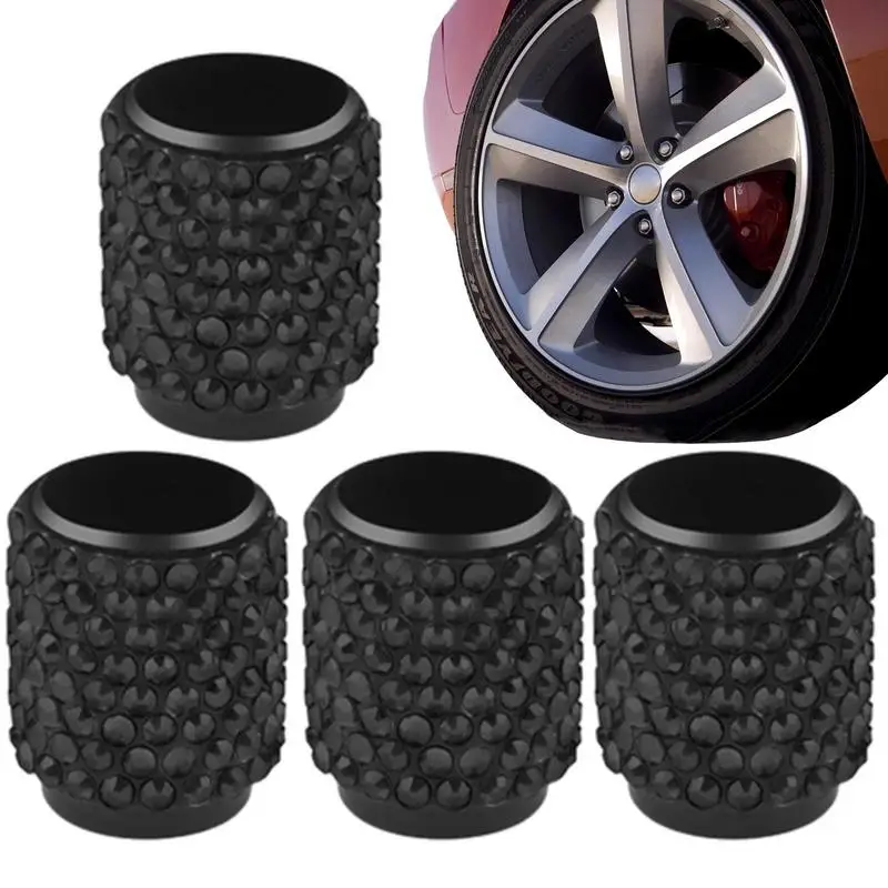 

Air Nozzle Cover Car Universal Tire Valve Core Cover Tightly Fastened Vehicle Accessory For RVs Cars Trucks And SUVs