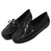 Newest Bowtie PU Women Flats Loafers Driving Peas Casual Shoes 4