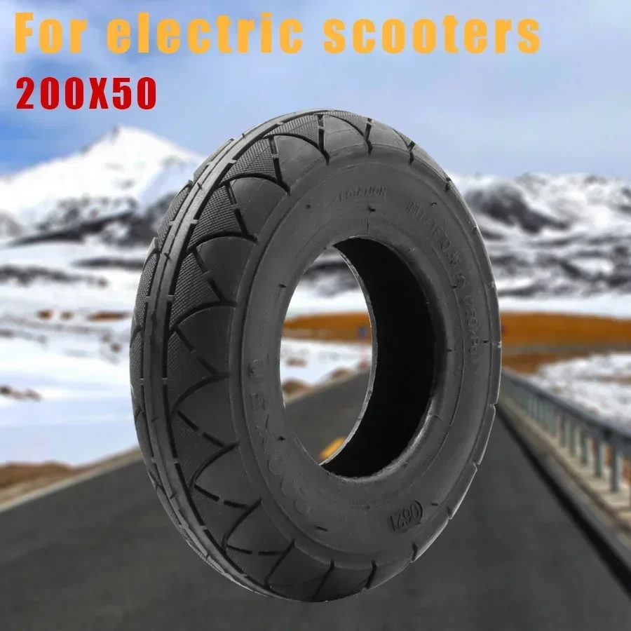 AZIEMARS Confezione da 2 camere d'aria 200x50 per scooter elettrico compatibili con Razor E100, E150, E200, Power Core E100, Dune Buggy, ePunk, Crazy Cart, PowerRider 360, eSpark