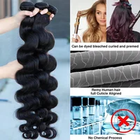 Rosabeauty 30 40 pouces Body Wave 2 3 4 5 Bundles Cheveux Humains Brésiliens Remy Non Traités Ondulés Double Drawn Extensions à Tisser 3