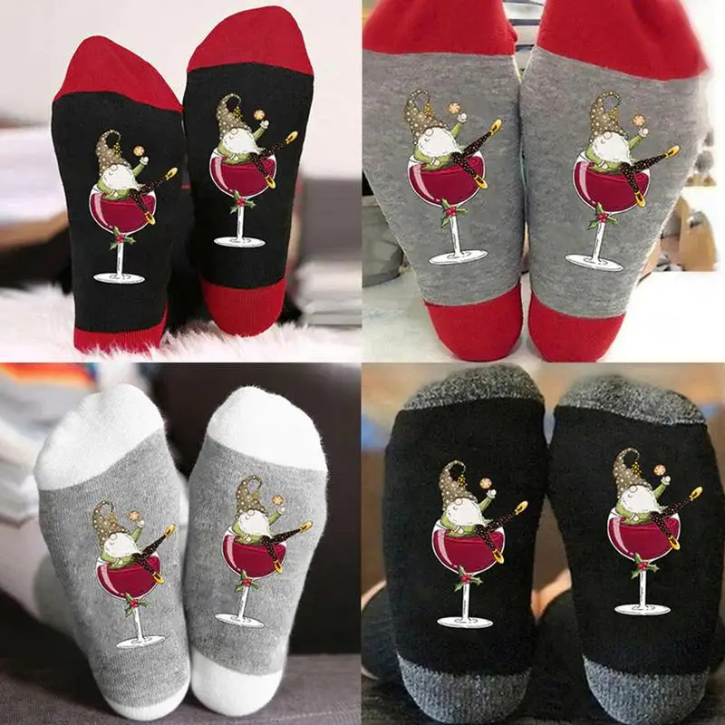 

Christmas Socks Man Woman Fashion Colorful Socks Christmas Mood With Sweat Absorption Gift For Wife Husband Brother Sisters
