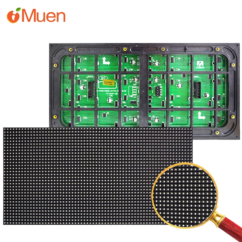 P5 Outdoor LED Screen Display Module 320x160mm 8scan FULL Color SMD waterproof 64&times;32dots