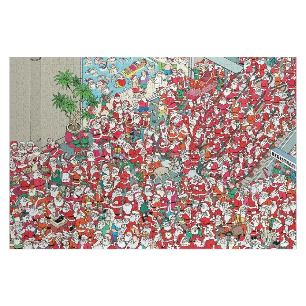 Santa Convention Jigsaw Puzzle Wooden Adults Wooden Jigsaws For Adults Puzzle fairport convention xxxv 1 cd