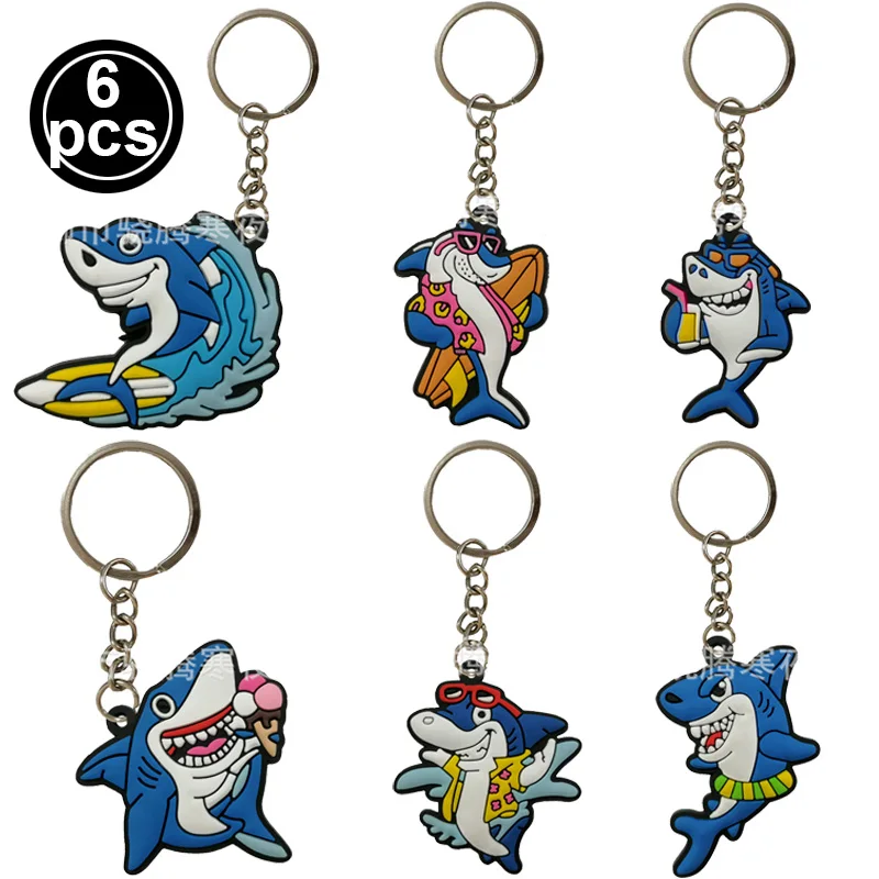 6pcs keychain