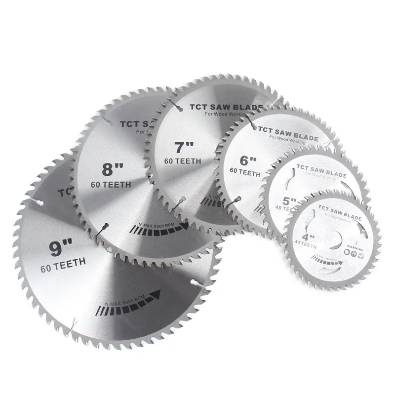 Free Shipping 30/40/60T Circular Saw Blade Disc Woodworking Cutting For Wood tool 110/125/150/180/200/230mm Tungsten Carbide Tip cemented carbide drill bits fit for stainless steel metal wood plastic drilling grey tool accessories