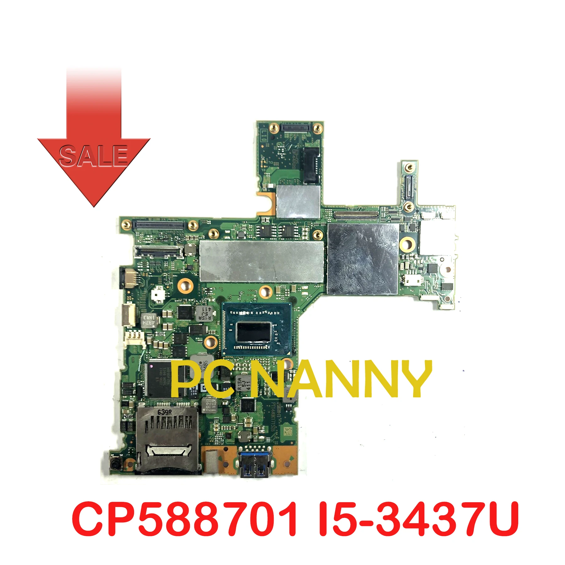 

PCNANNY for Fujitsu Stylistic Q702 Tablet Motherboard CP588701-Z3 CP588701 I5-3437U