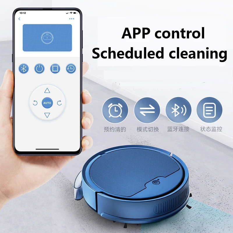 

Bowai Robotic Vacuum Cleaner OB8S MAX App Remote Control Three in one Upgraded Floor Sweeping Rrobot Intelligent Edge cleaning