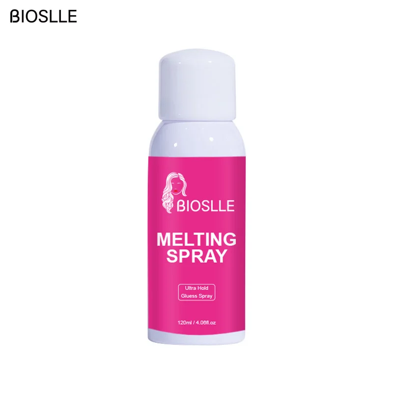 BIOSLLE 120ML 4fl.oz Quick Dry Hair Glueless Temporary Extreme Hold HD Wig Lace Adhesive Glue Holding Melting Spray powerful solder quick drying sealer glue multi material repair adhesive wood metal glass plastic strong tyre repair tiles glue