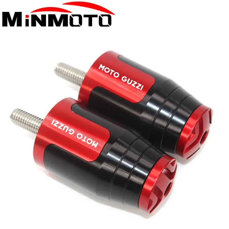 Per Moto Guzzi V9 Roamer/Bobber/V85 Tt/V7 Stone/Special Manopole Per Manubrio Moto End Handle Bar Cap End Plug