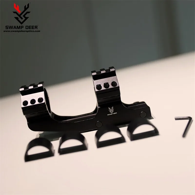 Universal Cross Sight Mounting Bracket 25.4/30 mm Pipe Diameter Adapt 1-1 Integrated Bracket