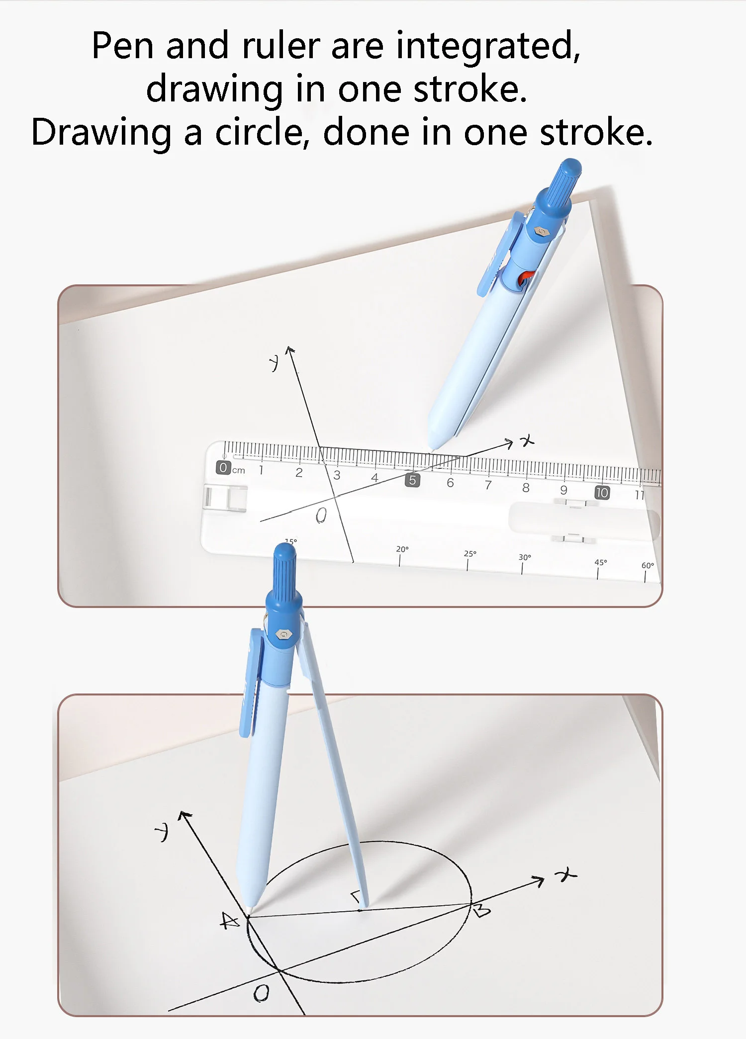 기계식 연필 세트 금속 그립 리필 가능 심 리필 나침반 자 어린이 학생 학교 제도 도면 용품