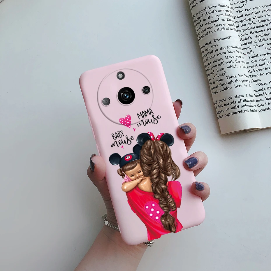 Stylish Pretty Girl Soft TPU Phone Case - Realme 11 Pro+ Collection