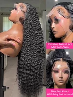 Perruque Boucles Cheveux Humain Perruque Cheveux Humains Brésiliens Solde 13x4 13x6 Perruque Hd Lace Transparente Perruque Livraison 3 Jours France Perruques Naturelles Multiples Raies Cheveux Humain Naturel Raw CEXXY 5