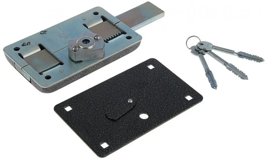 Garage Lock, Sgc012d02 Cylinder, Double Sided, Lock, Door Lock, Steel