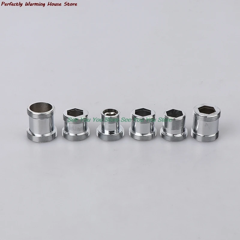 Kraan Adapter M16 M18 M20 M21 M22 M24 Draad Transfer Draad Messing Connector Badkamer Keuken Kraan Uitloop Accessoires faucet adapter faucet switch adapter water tap connector adapter valve sink accessories