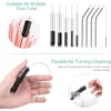 10pcs Bottle Cleaning Brushes Multifunctional Reusable Straw Cleaning Brush For Narrow Neck Bottles Cups 3