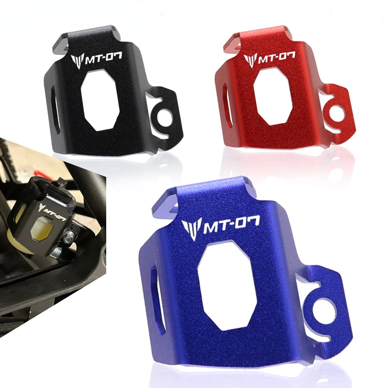 

For Yamaha MT-07/FZ-07 2013-2023 2014 accessories rear brake fluid storage tank cover protection coverective Cover An Protector