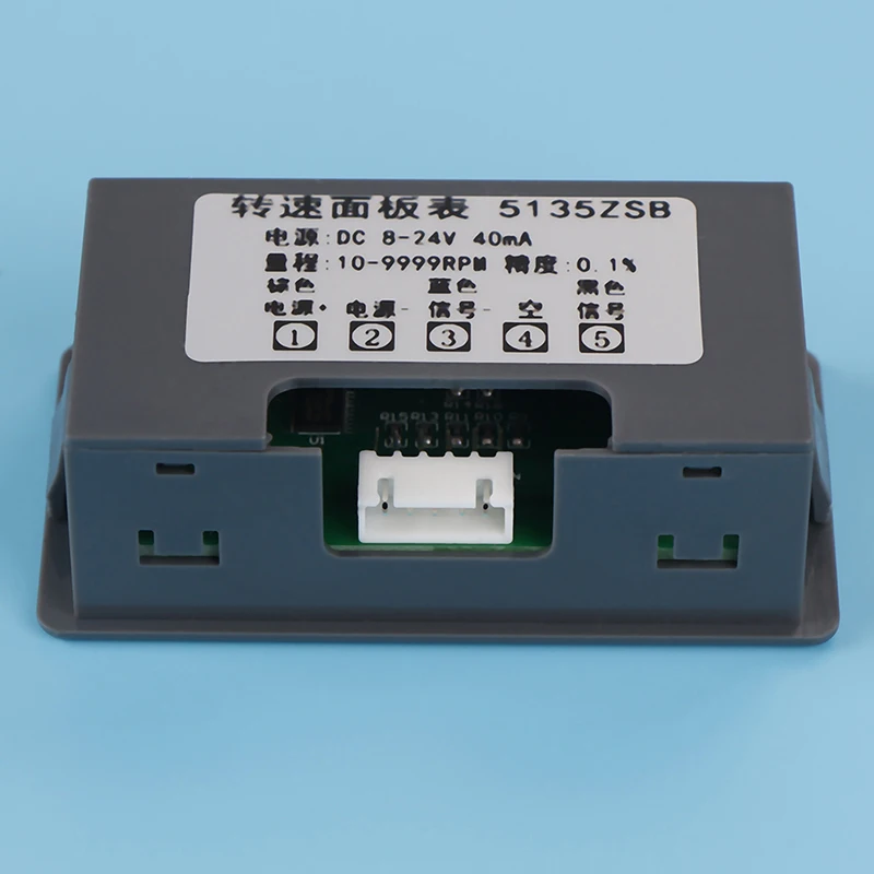 Tachometer 1Pc 4 digital red led tach rpm speed meter with hall switch sensor Accessories AC/DC8-24V 40mA engine tachometer tachometer gauge tachometer meter