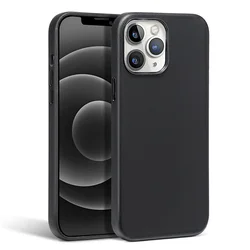 Luxury Leather MagSafe Case with Magnetic Wireless Charging and Animation Features - iPhone 15 (Black)