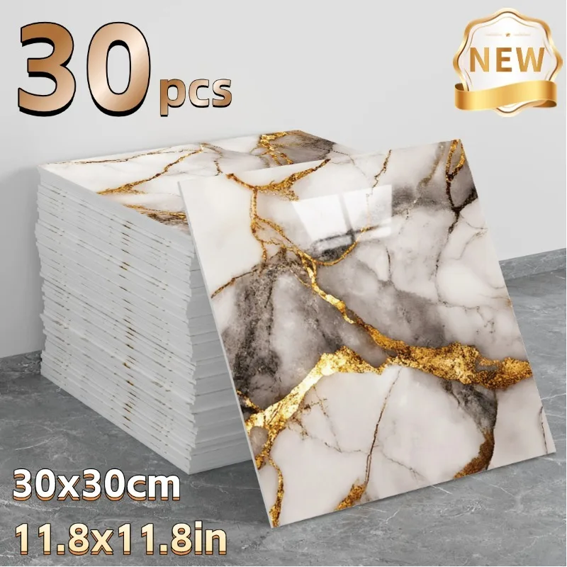 Imitate Tile Wall Stickers for Kitchen Backsplash Covering Damaged Walls Self-Adhesive Foam Wallpaper Decal Decorative Bathroom