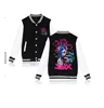 Arcane/Jinx Hoodie Baseball Jacket Women Men Baseball Uniform Jackets Men Clothes Top for Game Lover 1