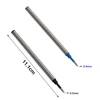 8PCS Metal Material Refill 0.5mm Tip INTERNATIONAL STANDARD Length 11.1cm Diameter 6mm With Pen Protection Student Stationery 5