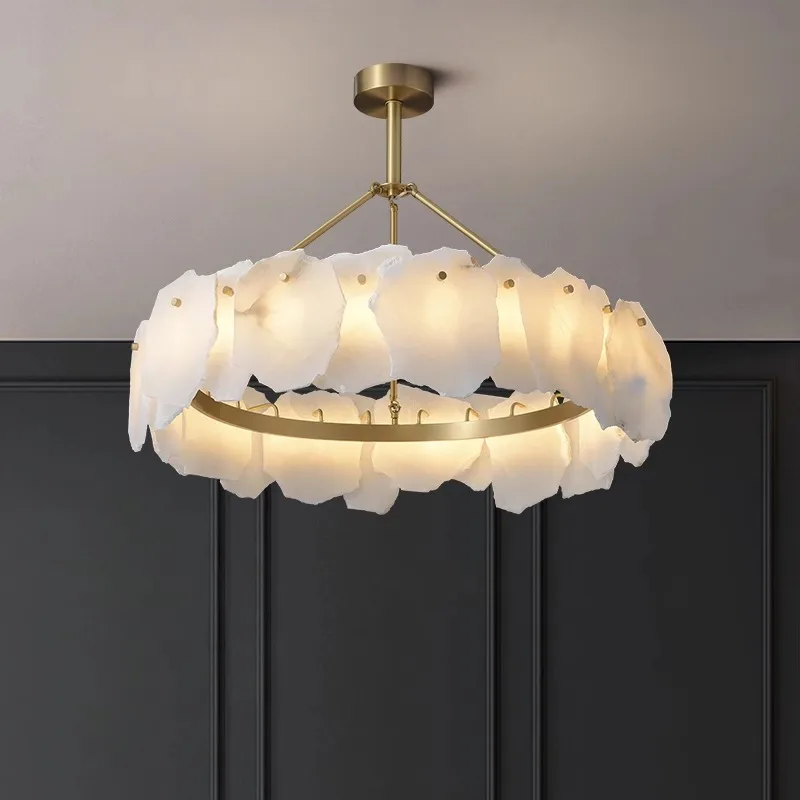 Burton Alabaster Chandelier