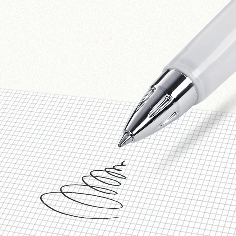 1pcs Japan UNI Gel Pen Anti Fatigue Soft Grip Black 0.7mm UMN-207GG for Writing Test Quick Dry Long Time Use School Stationery 3