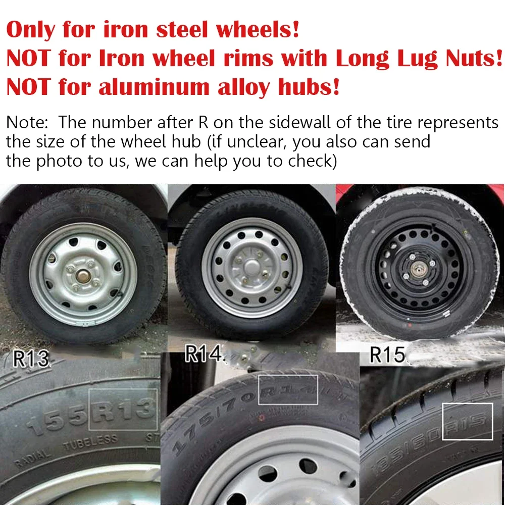 Enjoliveurs De Roue 6 Pouces - Lot De 4 Pièces En ABS Rouge - Pour Kart, VTT, Véhicules Légers - Protection Et Décoration