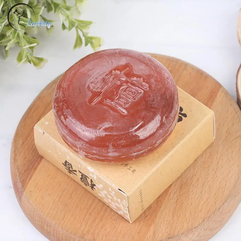 1Pc Sleepless Treatment Sandalwood Soap Promote Sleep Sleepy Soap Anti Insomnia Bath Clean