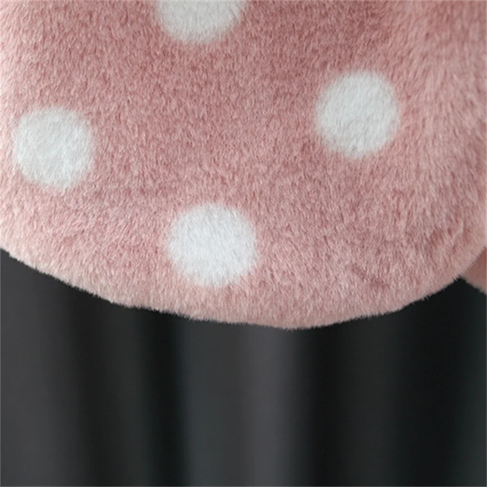 New Winter Coat for Baby Girls Sweet Polka Dot Big Collar Warm and Windproof Woolen Sweater Suitable for 0-3 Years Old