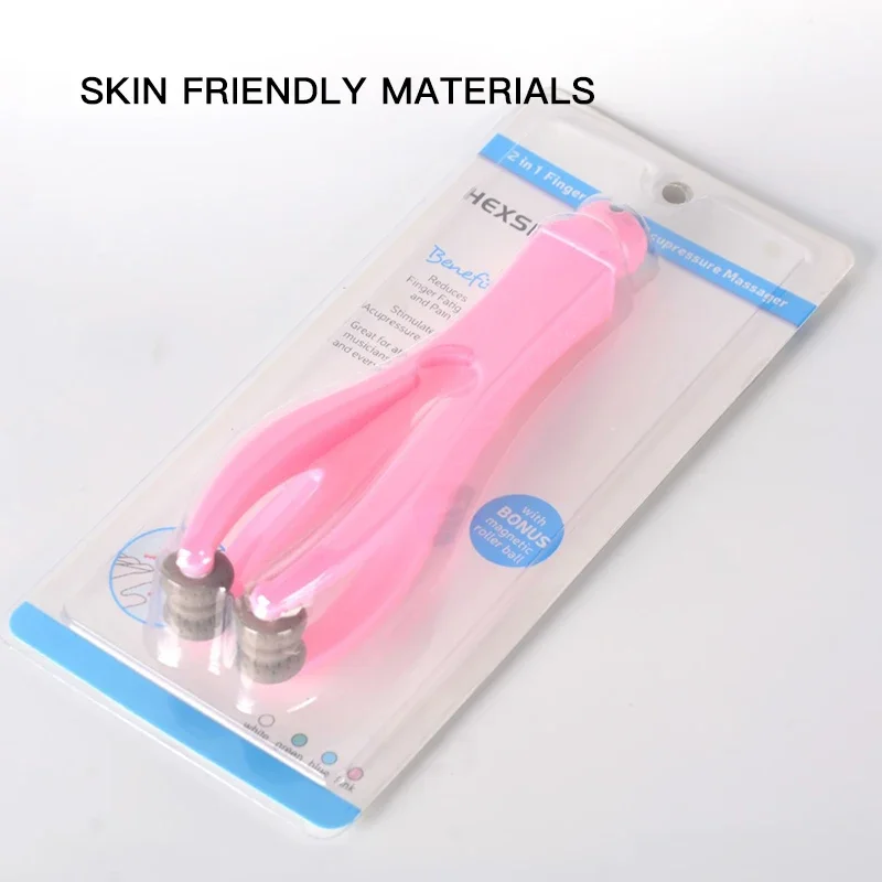 Finger Joint Acupoint Massager Rollers Handheld Hand Acupuncture Points Massager Relieve Finger Fatigue Arthritis Massage Tool