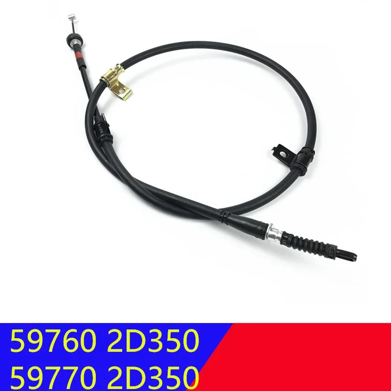 Parking Hand Brake Release Cable Wire LH+RH 59770-2D350 59760-2D350 for Hyundai Elantra 2003-2006