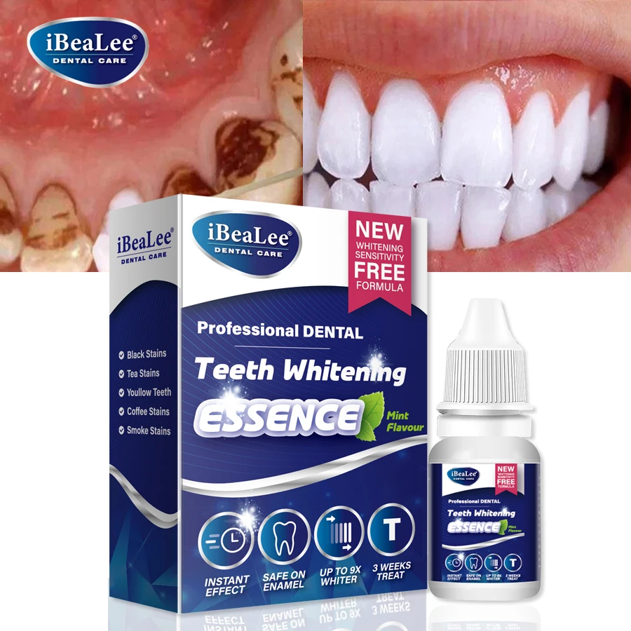 Teeth Whitening Essence Serum Oral Hygiene Care Cleaner Whiten Teeth