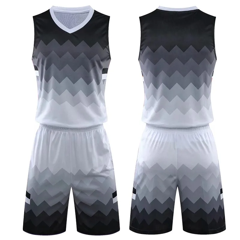 Men Basketball Jerseys Suit Personality Women College Mens Basketball Uniforms Sport Kit Shirts Shorts Set Clothes