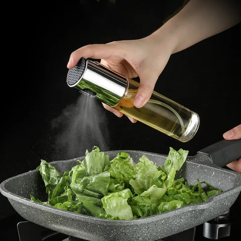 Glass Olive Oil Sprayer Kitchen tools Vinegar Oil Spray Empty Bottle Dispenser Cooking Salad BBQ tool mx9271512